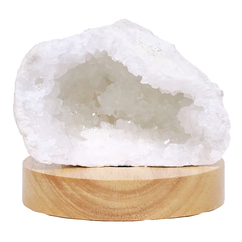 Mini Calcite Cluster With Multicolour LED Large Light Base X464 4 Mini Calcite Cluster With Multicolour LED Large Light Base X464 | Crystal Factory