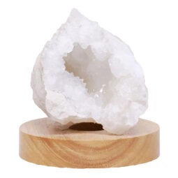 Mini Calcite Cluster With Multicolour LED Large Light Base X465 8 Mini Calcite Cluster With Multicolour LED Large Light Base X465 | Crystal Factory
