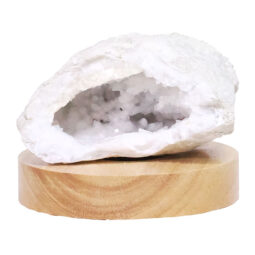 Mini Calcite Cluster With Multicolour LED Large Light Base X466 8 Mini Calcite Cluster With Multicolour LED Large Light Base X466 | Crystal Factory