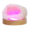 Mini Calcite Cluster With Multicolour LED Large Light Base X467 1 Mini Calcite Cluster With Multicolour LED Large Light Base X467 | Crystal Factory