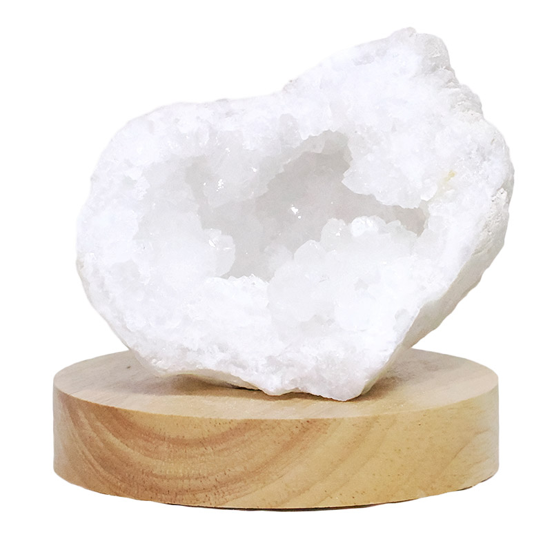 Mini Calcite Cluster With Multicolour LED Large Light Base X470 4 Mini Calcite Cluster With Multicolour LED Large Light Base X470 | Crystal Factory