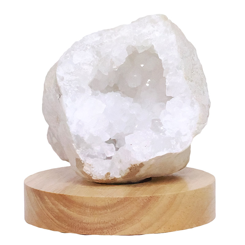Mini Calcite Cluster With Multicolour LED Large Light Base X472 4 Mini Calcite Cluster With Multicolour LED Large Light Base X472 | Crystal Factory