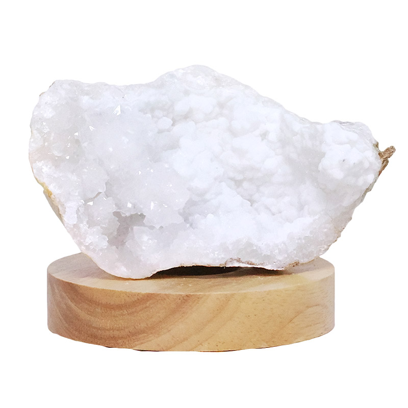 Mini Calcite Cluster With Multicolour LED Large Light Base X473 4 Mini Calcite Cluster With Multicolour LED Large Light Base X473 | Crystal Factory