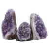 1.8kg Amethyst Polished Crystal Geode Specimen Set 3 Pieces P2232 2 Amethyst Polished Crystal Geode Specimen Set 3 Pieces P2232 | Crystal Factory