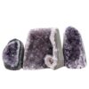 2.9kg Amethyst Polished Crystal Geode Specimen Set 3 Pieces P2234 2 Amethyst Polished Crystal Geode Specimen Set 3 Pieces P2234 | Crystal Factory