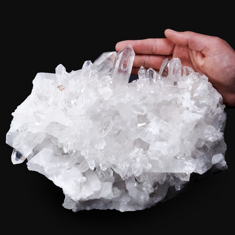 4.9kg Clear Quartz Cluster S1716 4 Clear Quartz Cluster S1716 | Crystal Factory