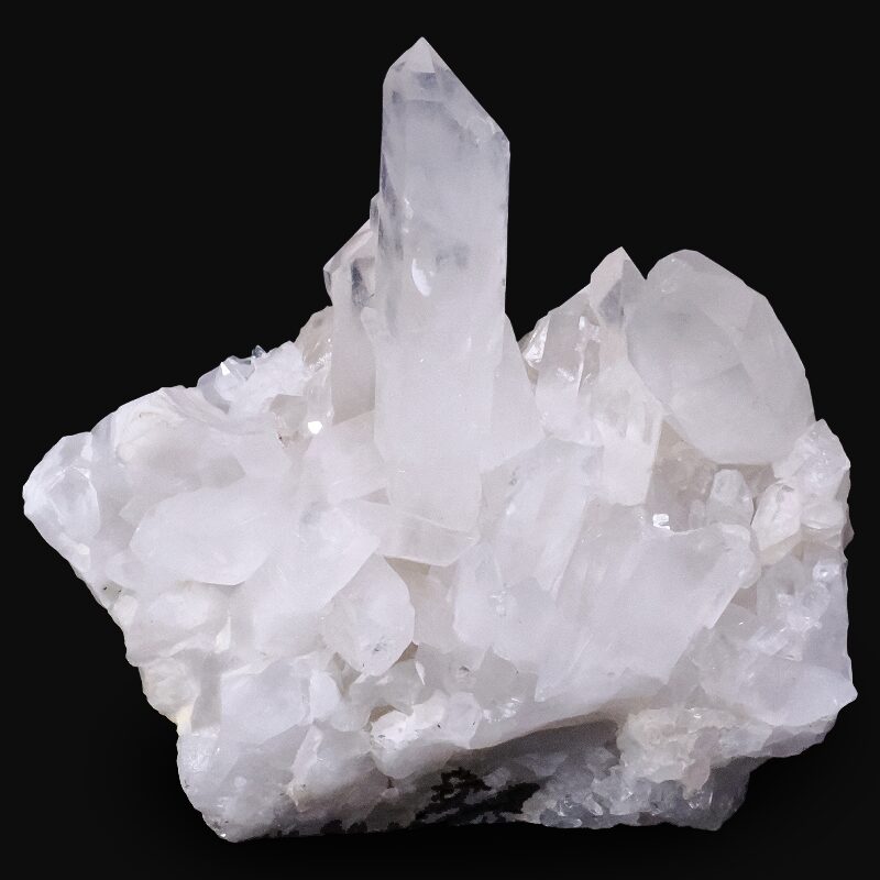 4.3kg Clear Quartz Cluster S1717 3 Clear Quartz Cluster S1717 | Crystal Factory