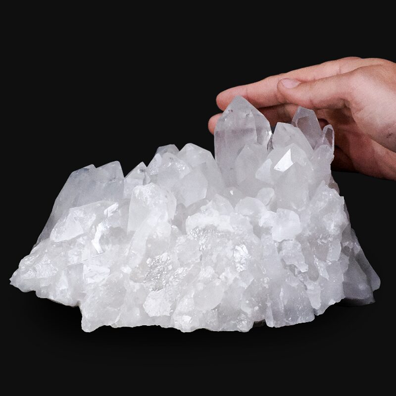 4.3kg Clear Quartz Cluster S1718 4 4.3kg Clear Quartz Cluster S1718 - Image 2