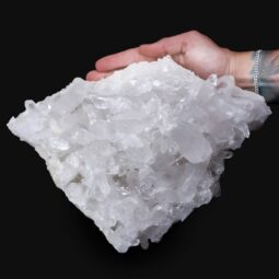 Alternative view of 6.6kg Clear Quartz Cluster S1721