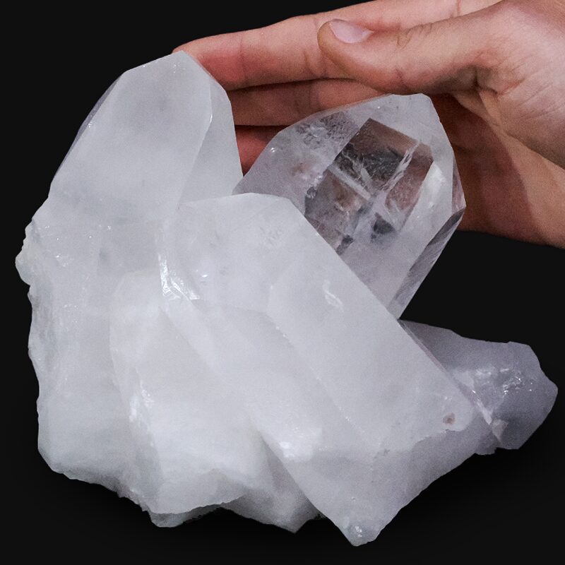 2.6kg Clear Quartz Cluster S1724 3 Clear Quartz Cluster S1724 | Crystal Factory