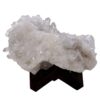 3.4kg Natural Clear Quartz Specimen on Timber Stand 8cm S1727 2 Natural Clear Quartz Specimen on Timber Stand 8cm S1727 | Crystal Factory