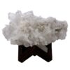 3.9kg Natural Clear Quartz Specimen on Timber Stand 8cm S1728 2 Natural Clear Quartz Specimen on Timber Stand 8cm S1728 | Crystal Factory