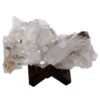 3.4kg Natural Clear Quartz Specimen on Timber Stand 8cm S1730 1 Natural Clear Quartz Specimen on Timber Stand 8cm S1730 | Crystal Factory