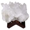 Natural Clear Quartz Specimen on Timber Stand 8cm S1738 | Crystal Factory