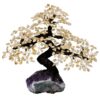 10.8kg Citrine Gemstone Bonsai Tree on Amethyst Cluster 108 Branches T3293 1 Citrine Gemstone Bonsai Tree on Amethyst Cluster 108 Branches T3293 | Crystal Factory