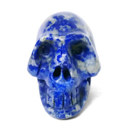 Lapis Lazuli Tiny Skull Bead 12 Lapis Lazuli Tiny Skull Bead | Crystal Factory