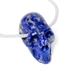 Lapis Lazuli Tiny Skull Bead 14 Lapis Lazuli Tiny Skull Bead | Crystal Factory