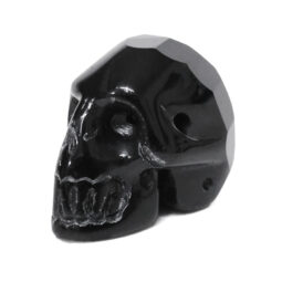 Obsidian Tiny Skull Bead | Crystal Factory