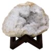 6.2kg Calcite Geode on Timber Stand 12cm S1758 2 Calcite Geode on Timber Stand 12cm S1758 | Crystal Factory