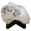 3.8kg Calcite Geode on Timber Stand 12cm S1759 2 Calcite Geode on Timber Stand 12cm S1759 | Crystal Factory