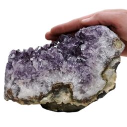 5kg Amethyst Druze Cluster T3304 5 Amethyst Druze Cluster T3304 | Crystal Factory
