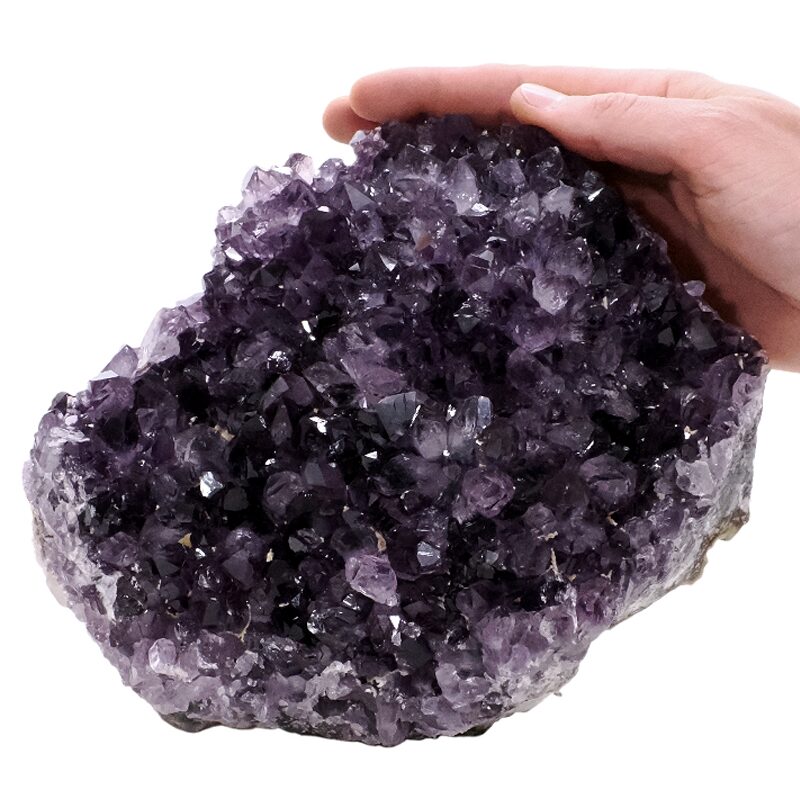 4.4kg Amethyst Druze Cluster T3308 4 Amethyst Druze Cluster T3308 | Crystal Factory