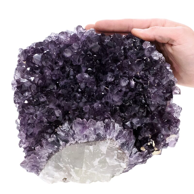 5.7kg Amethyst Druze Cluster T3312 3 Amethyst Druze Cluster T3312 | Crystal Factory
