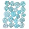 Madagascar Graphical Amazonite Smooth Stones 500g Parcel | Crystal Factory