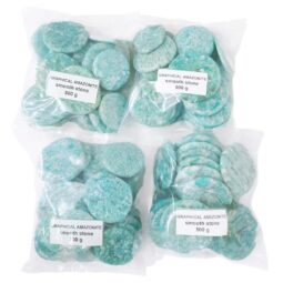 Madagascar Graphical Amazonite Smooth Stones 500g Parcel 15 Madagascar Graphical Amazonite Smooth Stones 500g Parcel | Crystal Factory