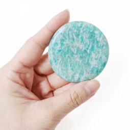 Madagascar Graphical Amazonite Smooth Stones 500g Parcel 11 Madagascar Graphical Amazonite Smooth Stones 500g Parcel | Crystal Factory