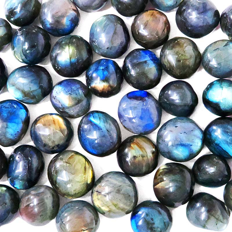 Madagascar Labradorite Tumbled Stones 500g Parcel 7 Madagascar Labradorite Tumbled Stones 500g Parcel | Crystal Factory