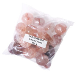 Madagascar Fire Quartz (Red Hematoid) Tumbled Stones 500g Parcel | Crystal Factory