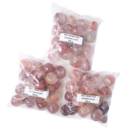 Madagascar Fire Quartz (Red Hematoid) Tumbled Stones 500g Parcel 13 Madagascar Fire Quartz (Red Hematoid) Tumbled Stones 500g Parcel | Crystal Factory