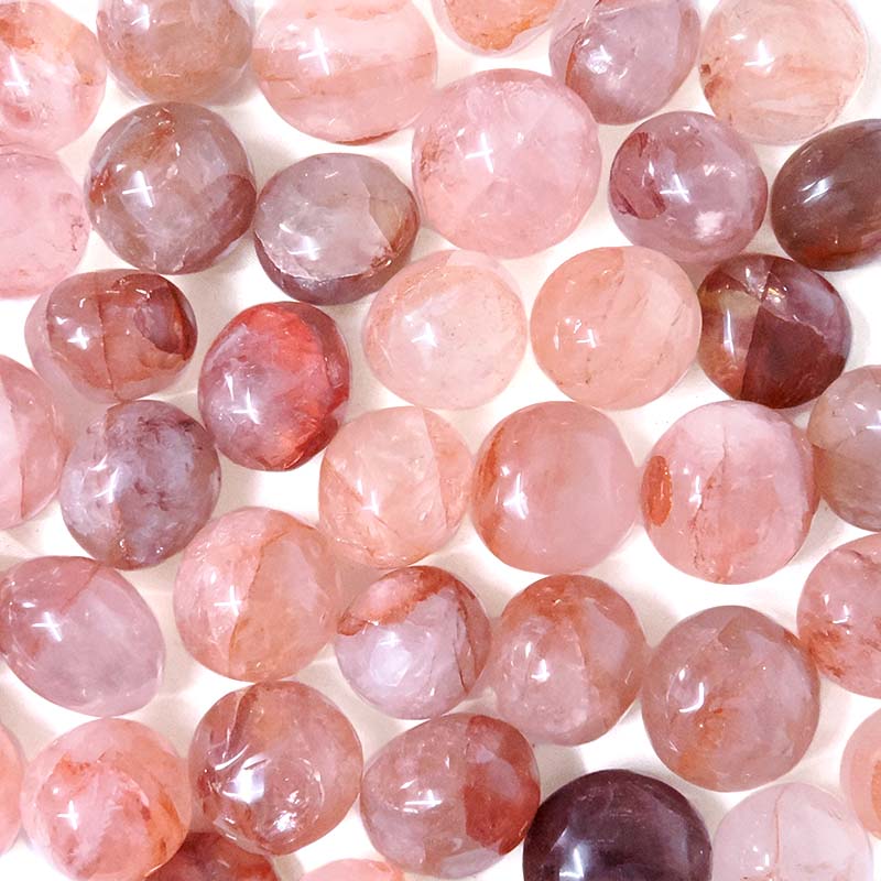 Madagascar Fire Quartz (Red Hematoid) Tumbled Stones 500g Parcel 7 Madagascar Fire Quartz (Red Hematoid) Tumbled Stones 500g Parcel | Crystal Factory