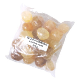 Madagascar Yellow Hematoid Quartz Tumbled Stones 500g Parcel | Crystal Factory