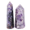 1.59kg Madagascar Chevron Amethyst Terminated Point Set 2 Pieces R716 2 Madagascar Chevron Amethyst Terminated Point Set 2 Pieces R716 | Crystal Factory