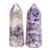 1.58kg Madagascar Chevron Amethyst Terminated Point Set 2 Pieces R718 2 Madagascar Chevron Amethyst Terminated Point Set 2 Pieces R718 | Crystal Factory