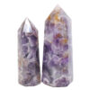 1.57kg Madagascar Chevron Amethyst Terminated Point Set 2 Pieces R720 2 Madagascar Chevron Amethyst Terminated Point Set 2 Pieces R720 | Crystal Factory