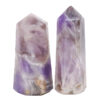 1.56kg Madagascar Chevron Amethyst Terminated Point Set 2 Pieces R721 2 Madagascar Chevron Amethyst Terminated Point Set 2 Pieces R721 | Crystal Factory