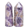 1.95kg Madagascar Chevron Amethyst Terminated Point Set 2 Pieces R722 2 Madagascar Chevron Amethyst Terminated Point Set 2 Pieces R722 | Crystal Factory