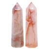 1.31kg Madagascar Fire Quartz Terminated Point Set 2 Pieces R748 2 Madagascar Fire Quartz Terminated Point Set 2 Pieces R748 | Crystal Factory