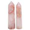 1.25kg Madagascar Fire Quartz Terminated Point Set 2 Pieces R749 2 Madagascar Fire Quartz Terminated Point Set 2 Pieces R749 | Crystal Factory