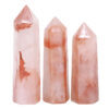 1.28kg Madagascar Fire Quartz Terminated Point Set 3 Pieces R740 2 Madagascar Fire Quartz Terminated Point Set 3 Pieces R740 | Crystal Factory