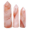 1.27kg Madagascar Fire Quartz Terminated Point Set 3 Pieces R741 2 Madagascar Fire Quartz Terminated Point Set 3 Pieces R741 | Crystal Factory