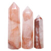1.14kg Madagascar Fire Quartz Terminated Point Set 3 Pieces R746 2 Madagascar Fire Quartz Terminated Point Set 3 Pieces R746 | Crystal Factory
