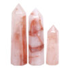 1.30kg Madagascar Fire Quartz Terminated Point Set 3 Pieces R747 2 Madagascar Fire Quartz Terminated Point Set 3 Pieces R747 | Crystal Factory