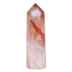 Madagascar Fire Quartz Terminated Point V91 | Crystal Factory