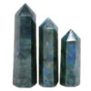1.17kg Madagascar Labradorite Terminated Point Set 3 Pieces R727 2 Madagascar Labradorite Terminated Point Set 3 Pieces R727 | Crystal Factory