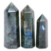 Madagascar Labradorite Terminated Point Set 3 Pieces R731 | Crystal Factory