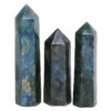 Madagascar Labradorite Terminated Point Set 3 Pieces R732 | Crystal Factory